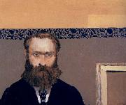 Edouard Vuillard Self-Portrait oil on canvas